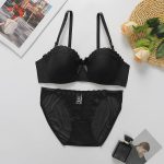Premium Quality Spandex Women Bra Panty Lingerie Set - Image 9