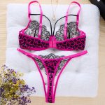 Premium Quality Leopard Bra Panty Set - Image 13