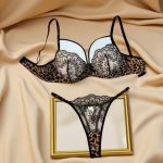 Premium Quality Leopard Bra Panty Set - Image 2