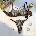 Premium Quality Leopard Bra Panty Set - Image 9